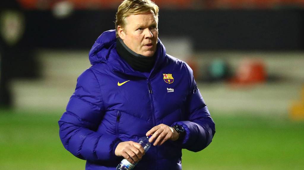 Copa Del Rey Koeman Feliz Y Tranquilo Por El Orgullo De Su Equipo