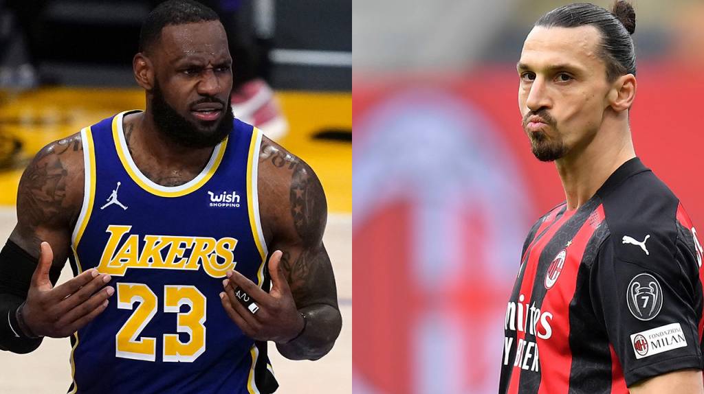 NBA: ¡Duelo de reyes!,  LeBron James, sorprendido por críticas de Zlatan Ibrahimovic