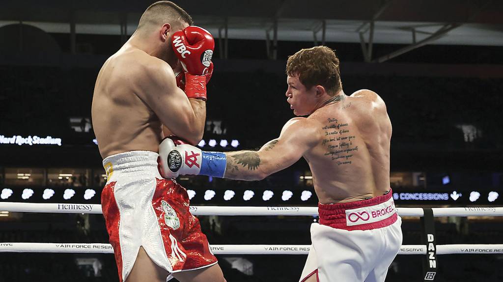Boxeo: El contundente triunfo de 'Canelo' Álvarez, cuadro por cuadro