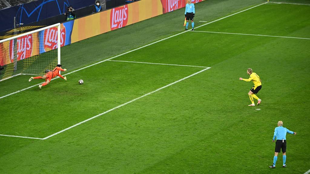 Champions League: Haaland dejó su nombre en la historia del torneo