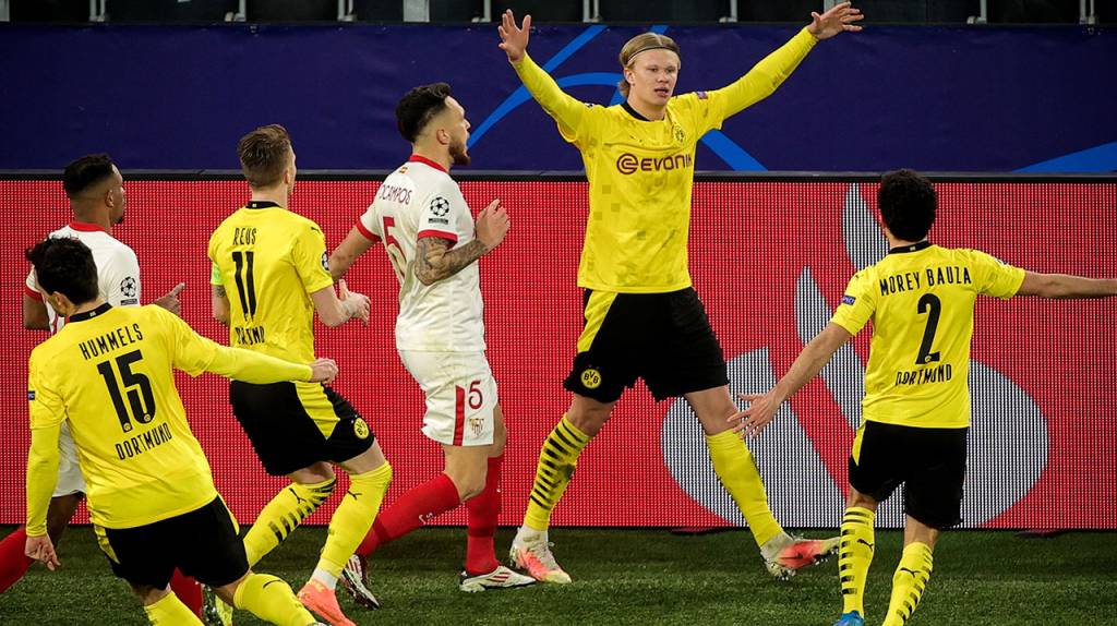 Champions League: Haaland dejó su nombre en la historia del torneo