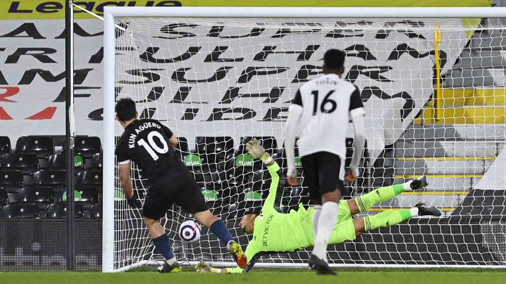 Premier League: El primer gol del ‘Kun’ Agüero en la liga esta temporada
