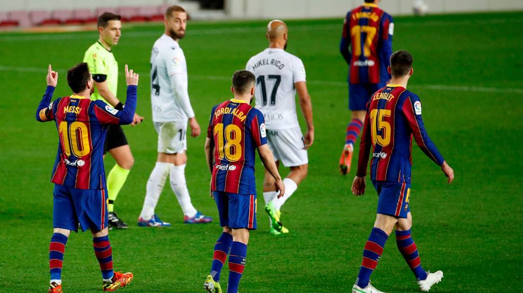 La Liga: Así fue la fiesta de Messi en su partido histórico número 767
