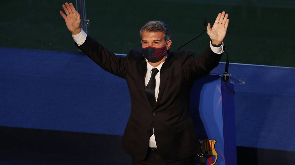 Barcelona: Laporta asume como presidente con mensaje a Koeman y Messi